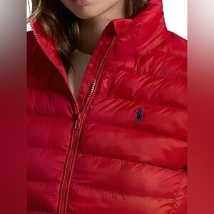 Polo by Ralph Lauren lightweight Puffer Jacket Coat Size small.